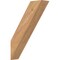 Ekena Millwork 5 1/2"W x 20"D x 28"H Traditional Smooth Knee Brace, Western Red Cedar BRC06X20X28TRA00SWR - alternate 1